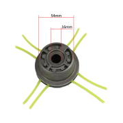 Glava trimera univerzalna aluminijumska fi 16 mm PAUK glava THORP