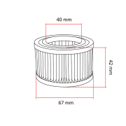 Filter vazduha Tomos BT50 CTX80