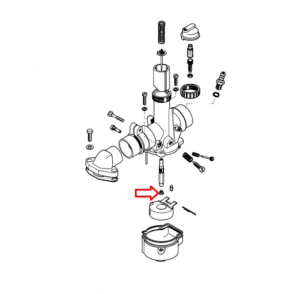 Dizna Tomos BT50 T15 Bing donja fi 0,95 mm