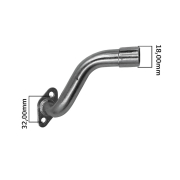 Grlo karburatora Tomos APN4 Dellorto sa čaurom i gumicom