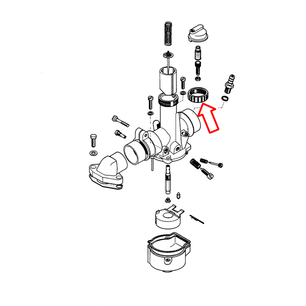 Matica poklopca šibera Tomos BT50 E90 T15 IMT 506  506.06.532