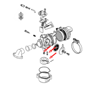 Set za reparaciju Dellorto karb. SHA 14-12 P Tomos