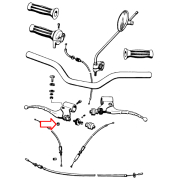 Svornjak ručke Tomos T15 E90