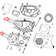 Brezon cilindra Tomos APN M7 na M8 105 mm