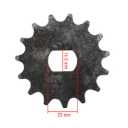 Lančanik Tomos APN prednji 15 zuba