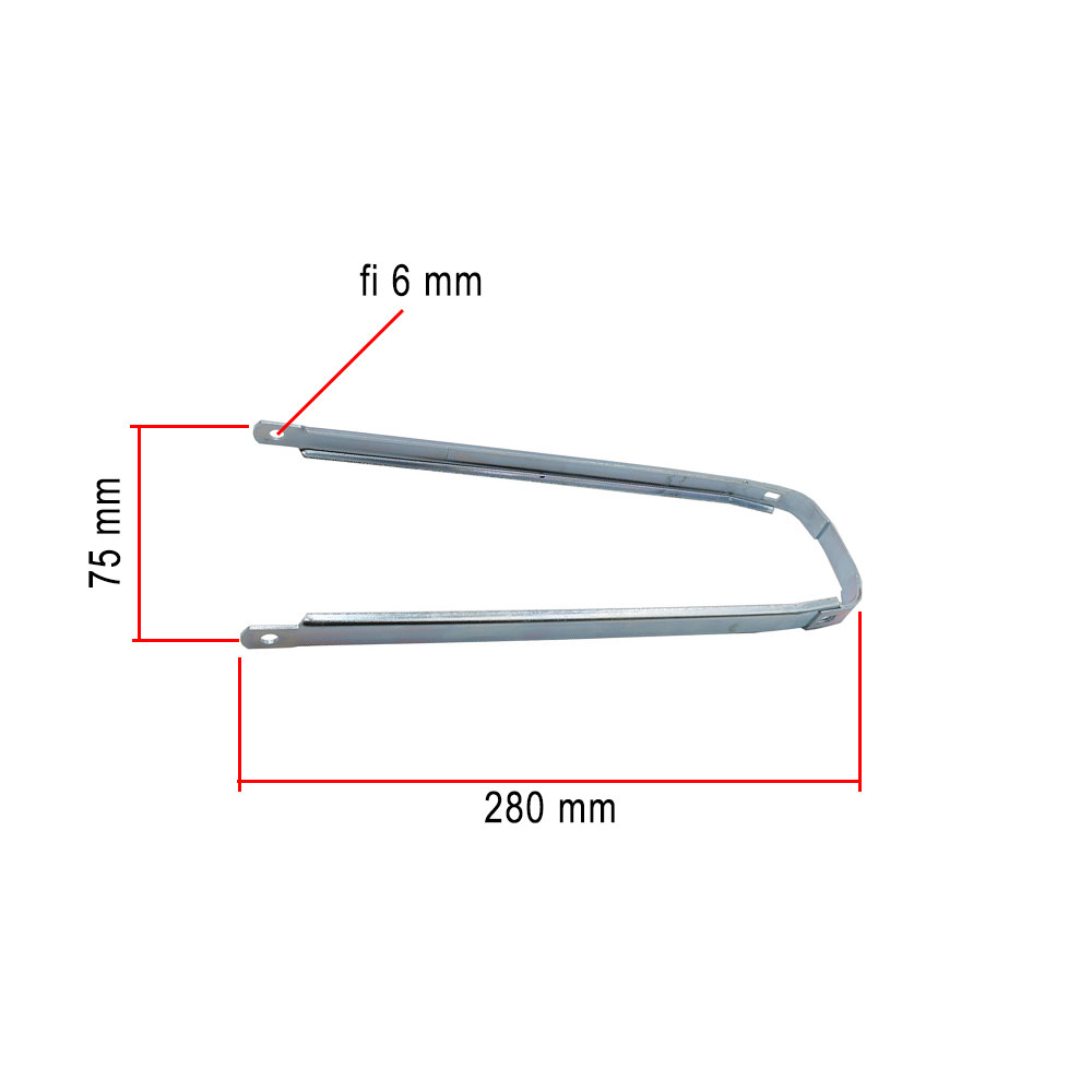 Držač prednjeg blatobrana Tomos APN donji