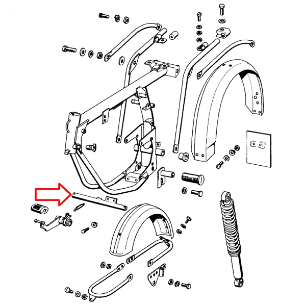 Nosač fazastera Tomos T14 T15 E90