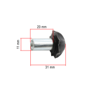 Šraf poklopca alata rezervoara Tomos APN4 or