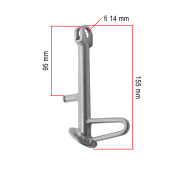 Nogara bočna Tomos HIP HOP