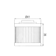 Filter ulja HF186 Hiflo