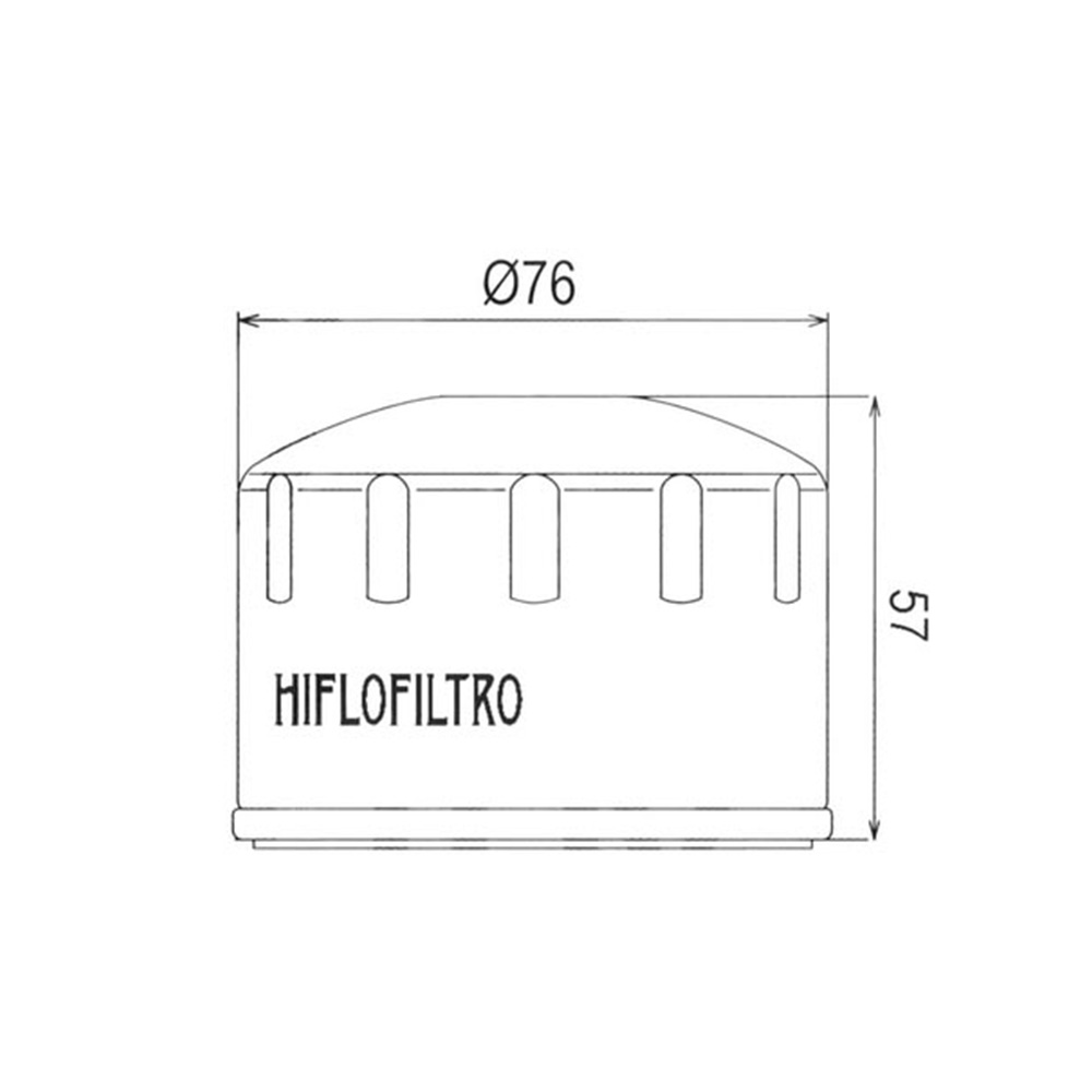 Filter ulja HF184 Hiflo