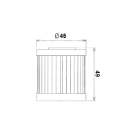 Filter ulja HF182 Hiflo