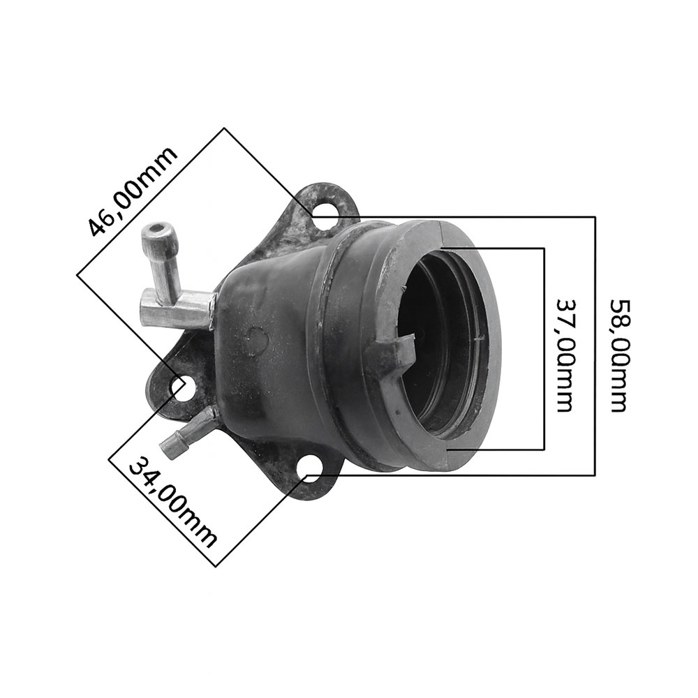 Grlo karburatora Aprilia Scarabeo / Vespa ET4 50CC TNT
