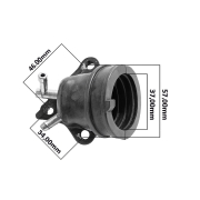 Grlo karburatora Piaggio X8 125-200 840949 - AP8575043 TNT