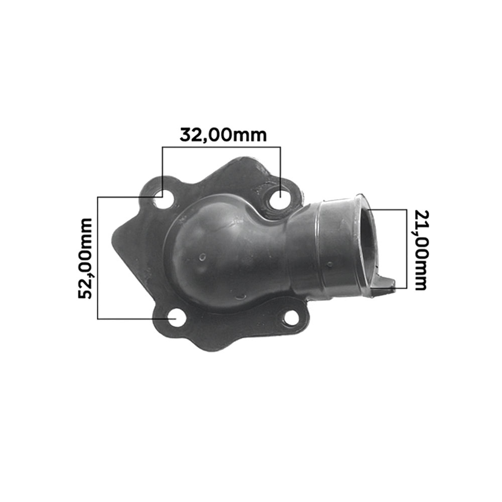 Grlo karburatora Minarelli horizontalni 50cc 2T RMS