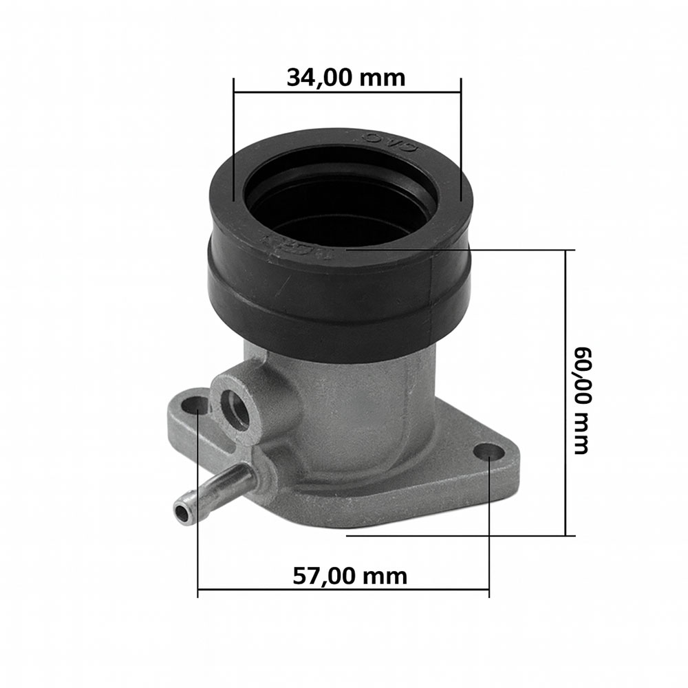 Grlo karburatora Yamaha T-MAX 500cc levi (01-03) RMS