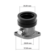 Grlo karburatora Yamaha T-MAX 500cc desni (01-03) RMS