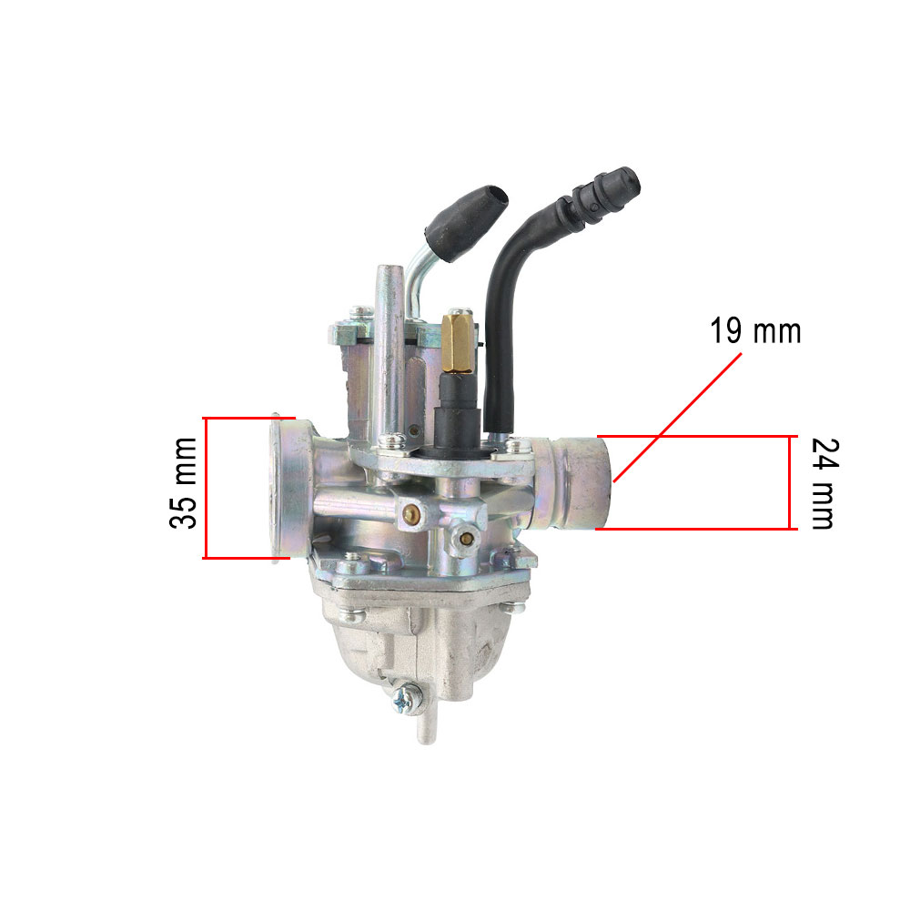 Karburator Kineski skuter Mikuni tip 19mm 50cc 2T ručni saug