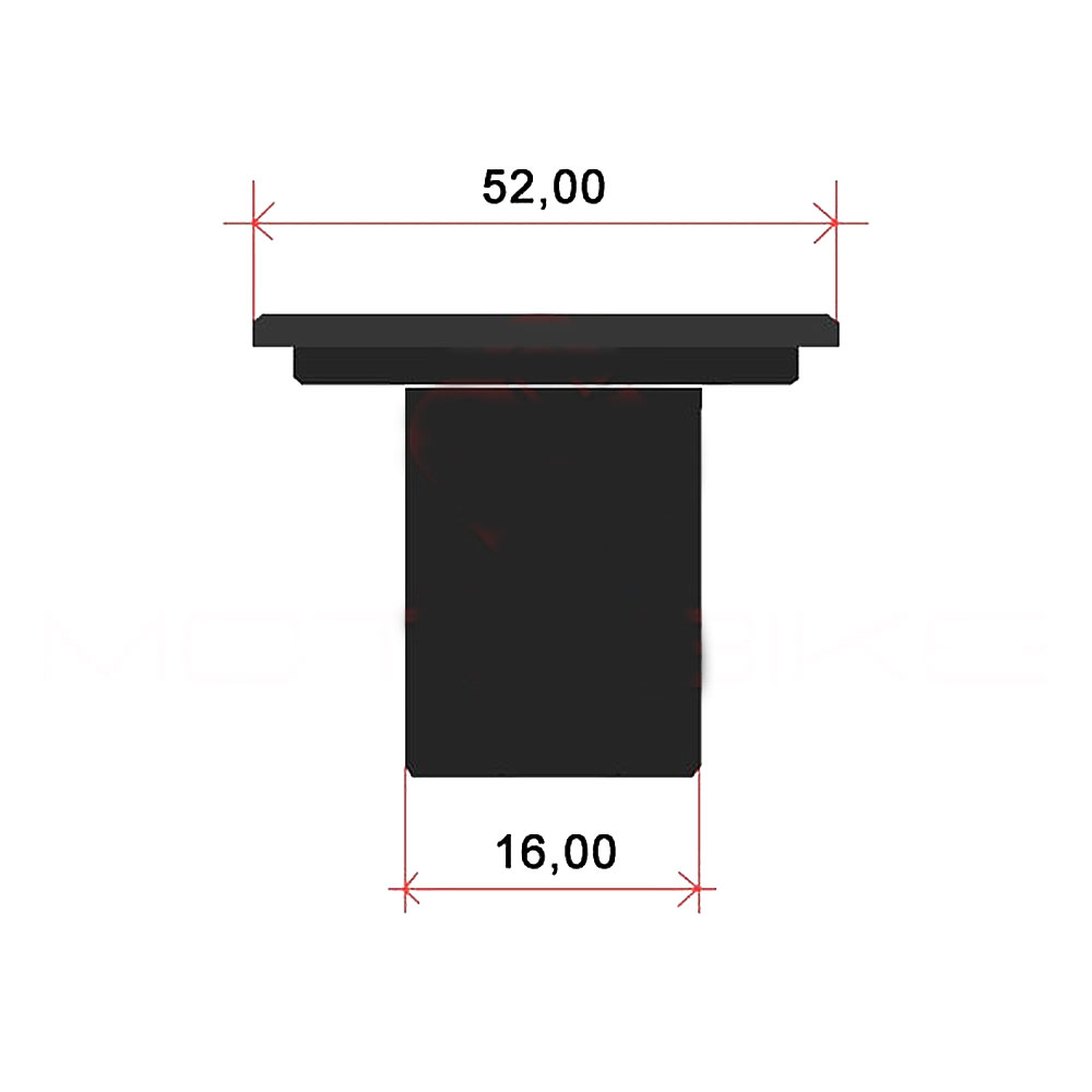 Membrana karburatora Kineski skuter GY6 50cc 16mm 4T