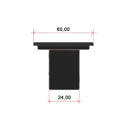 Membrana karburatora Yamaha 125/150cc fi 24 mm Rms
