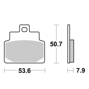 Disk pločice KYOTO S1112 ( SEMI SINTER )