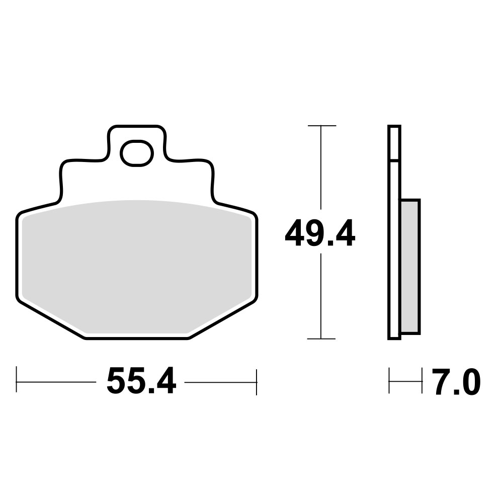 Disk pločice za motocikle TRW MCB727SRM ( MAXI - SCOOTER SINTER )