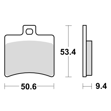 Disk pločice TRW MCB710SRM ( MAXI - SCOOTER SINTER)