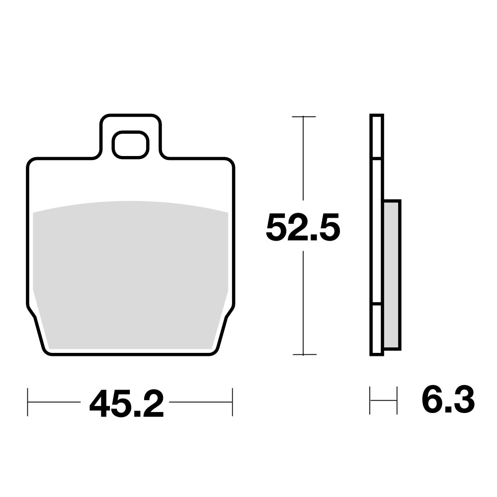 Disk pločice TRW MCB701EC ( ORGANIC )