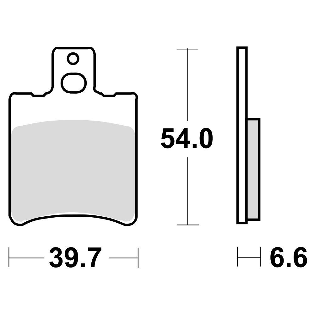 Disk pločice TRW MCB644EC ( ORGANIC )