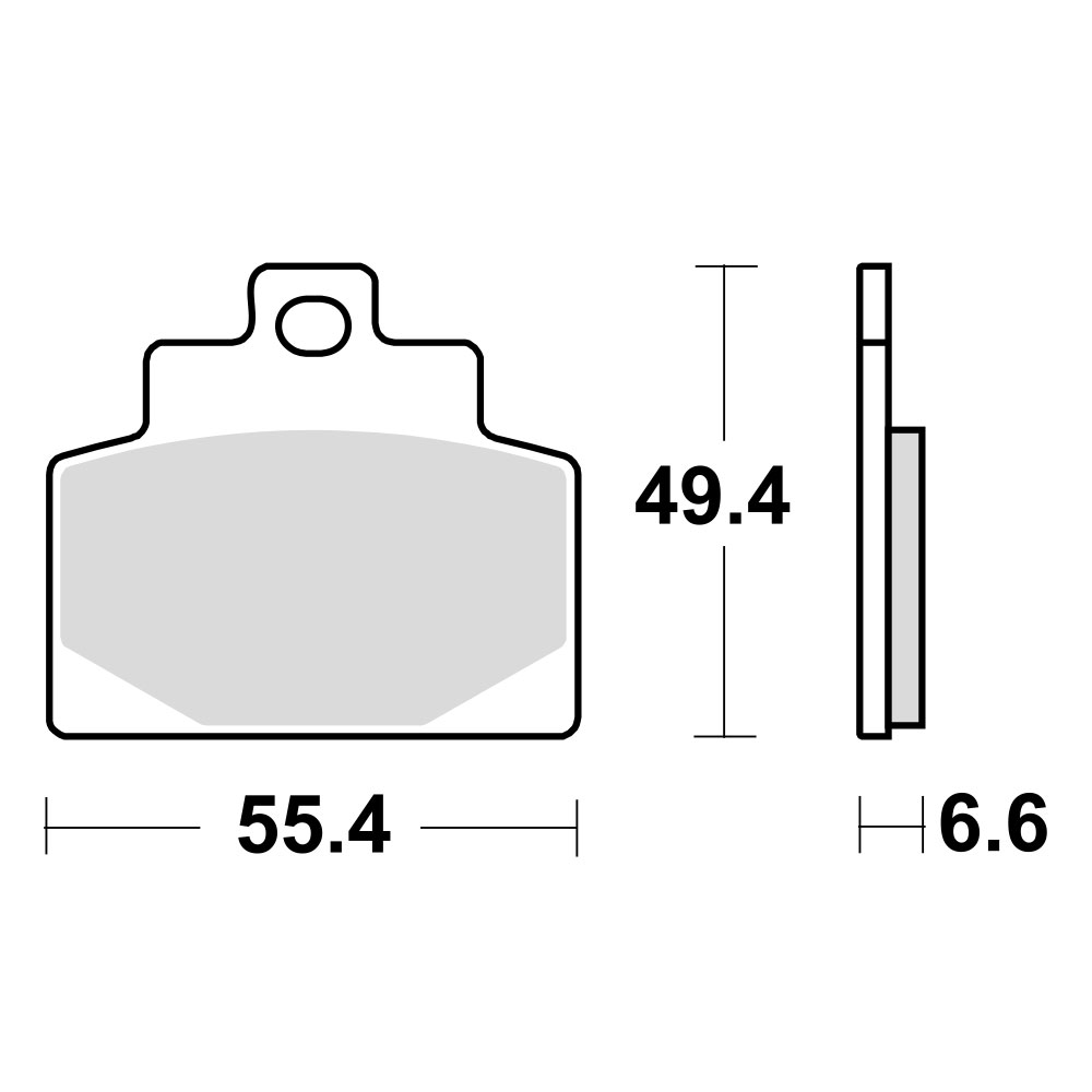 Disk pločice za motocikle TRW MCB886SRM ( MAXI - SCOOTER SINTER )