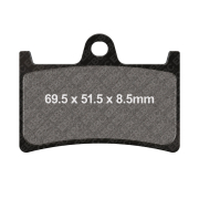 Disk pločice EBC SFA252HH Yamaha T-Max 500 / 530 sinter