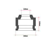 Teflon ventila Aprilia Leonardo 125/150 Athena kom