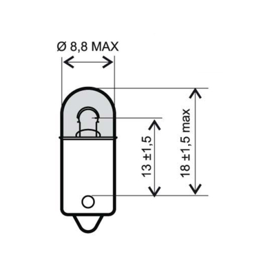 Sijalica 12V 4W RMS