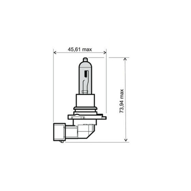 Sijalica 12V 65W HB3 RMS