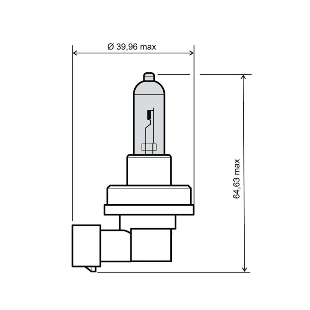 Sijalica 12V 55W H11 RMS