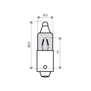 Sijalica 12V 23W 180 stepeni RMS