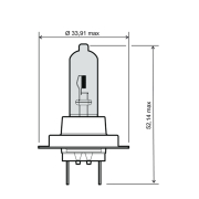 Sijalica 12V 55W H7 RMS