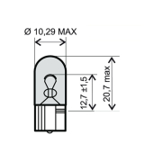 Sijalica 12V 3W ubodna RMS