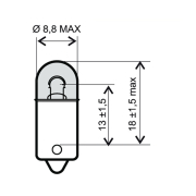 Sijalica 12V 4W RMS