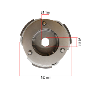 Kvačilo Kymco 250cc RMS