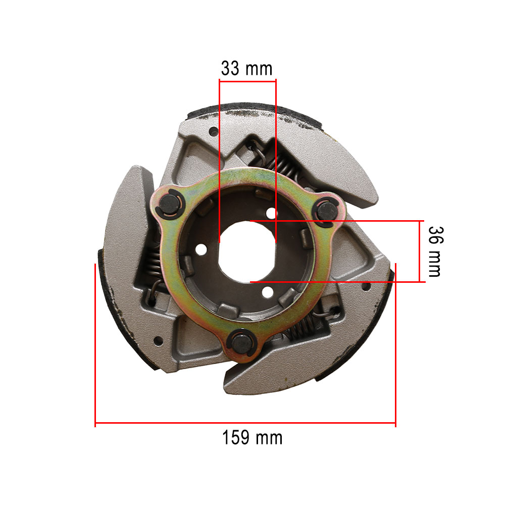 Kvačilo Yamaha Majesty 400cc ( 04-06) RMS ( 159 mm )