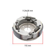 Kvačilo SYM Symphony 50cc RMS ( 110 mm )
