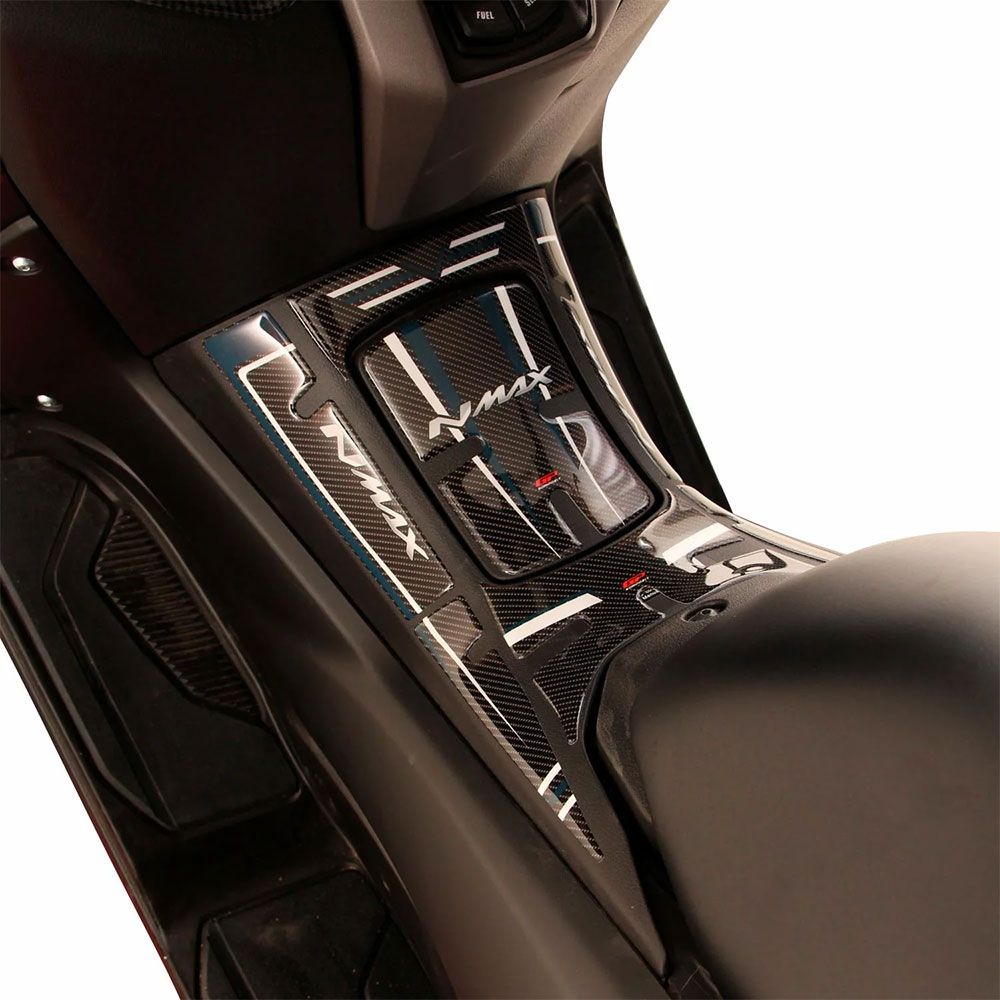 Nalepnica rezervoara TANK PAD Yamaha N MAX 125/ 155 (21-24) sivo carbon GP KOMPOZIT