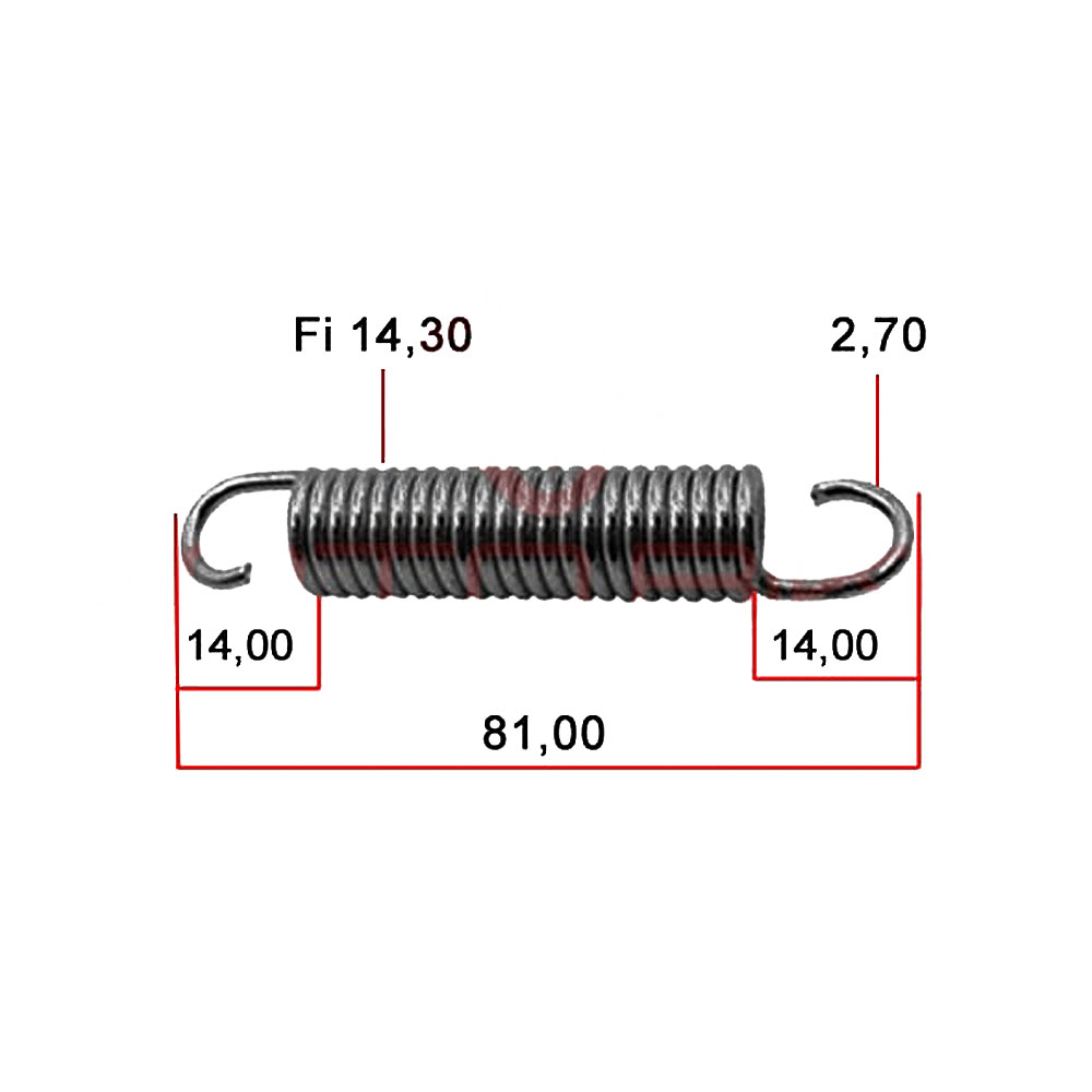 Opruga nogara Piaggio Sfera Liberty 125 RMS