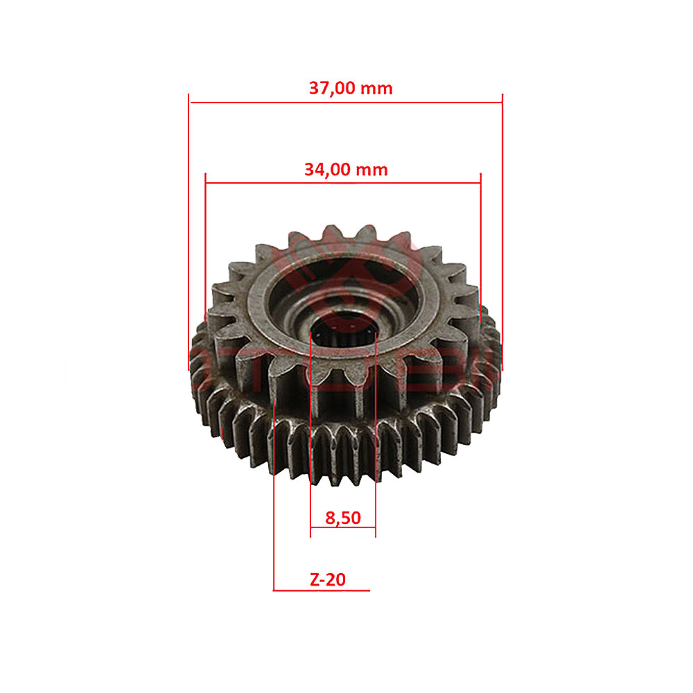 Zupčanik anlasera Kineski skuter CPI/KEEWAY 50cc 2T