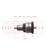 Bendiks Kineski skuter GY6 50cc 4T CN