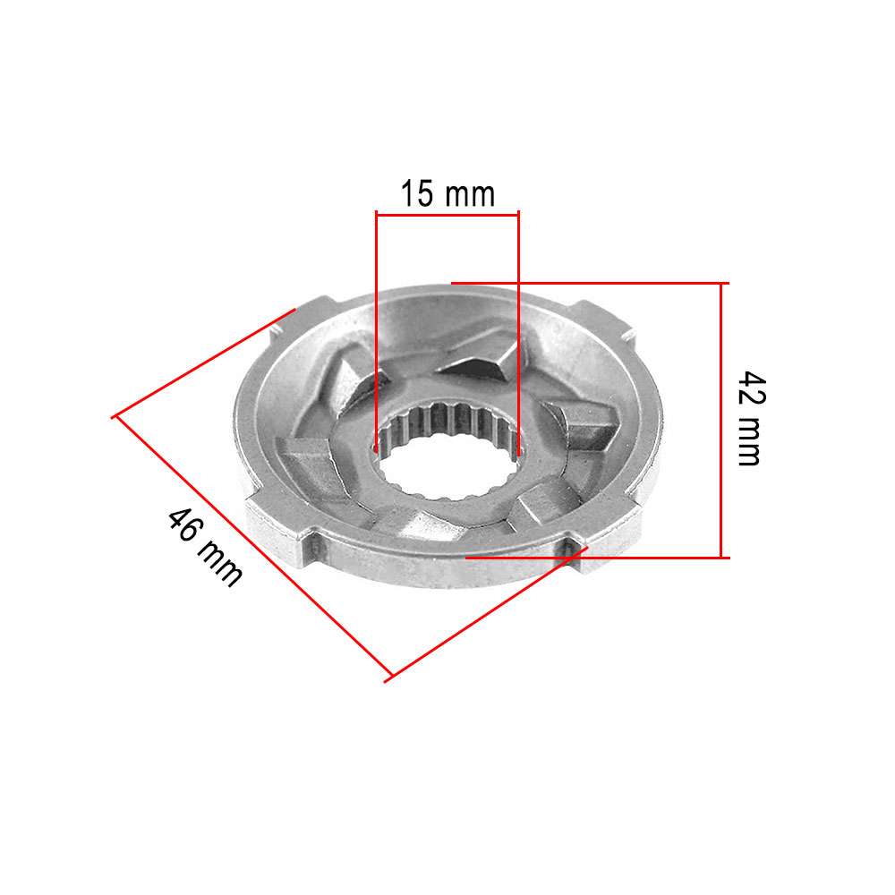 Kandža zupčanika kurble na radilici Piaggio/Gilera 50cc 2T (n.tip) RMS
