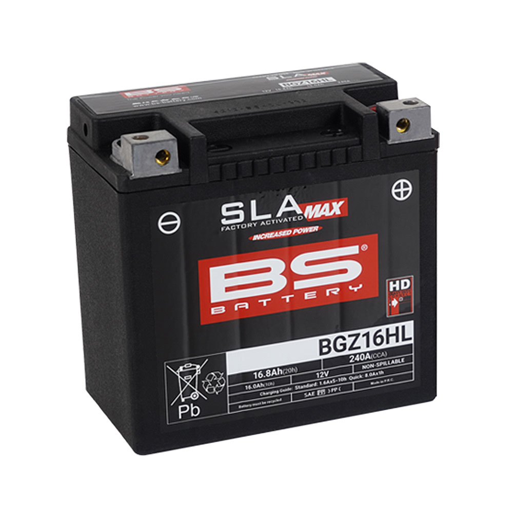 Akumulator BS 12V 16Ah gel BGZ16H-FA desni plus (150x88x145) 240A SLA Max
