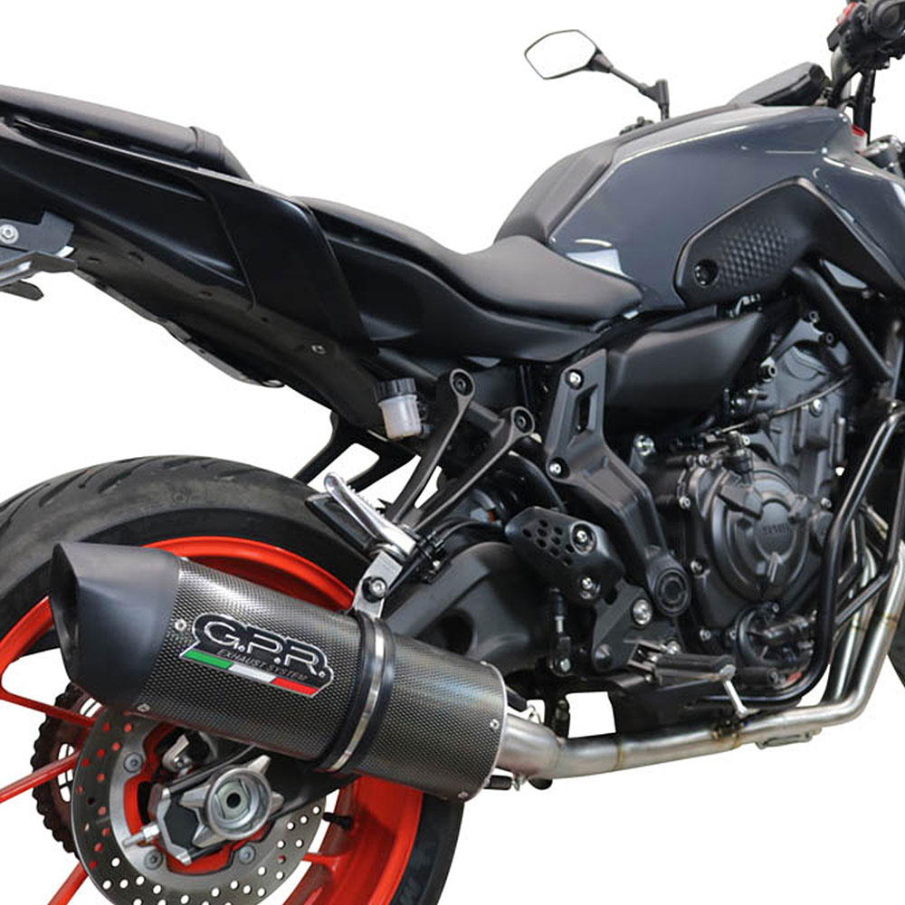 Auspuh Yamaha MT-07 21-22 Furore Evo4 Poppy GPR FULL-SYSTEM