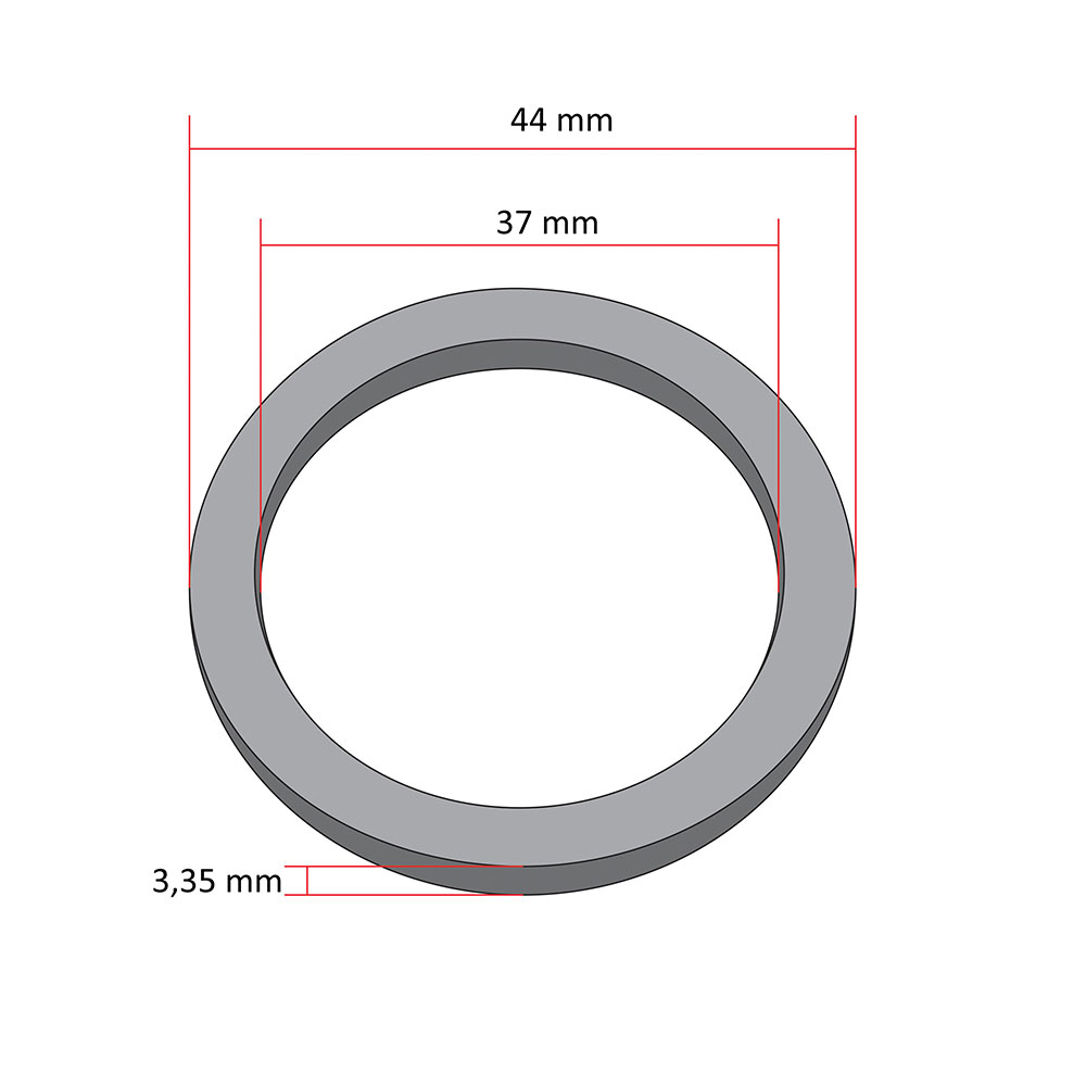 Dihtung auspuha prsten (37x44x3,35)   Athena